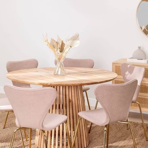 5 Seater Round Dining Table