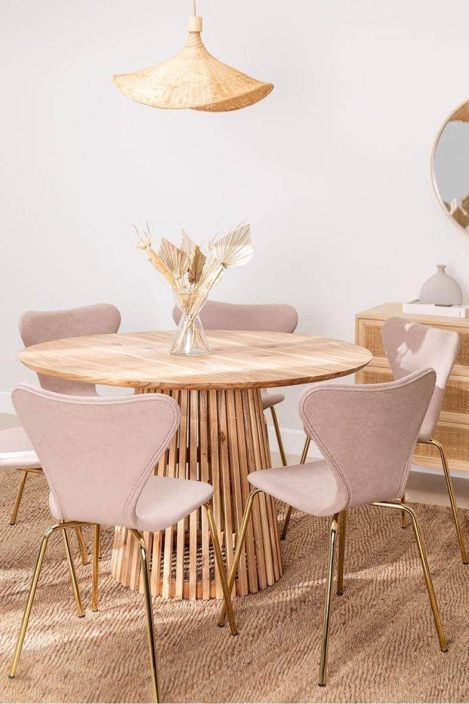 5 Seater Round Dining Table