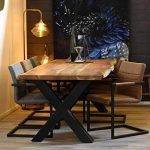 6 Seater Live Edge Dining Table