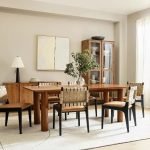 6 Seater Dining Table with 6 Chairs