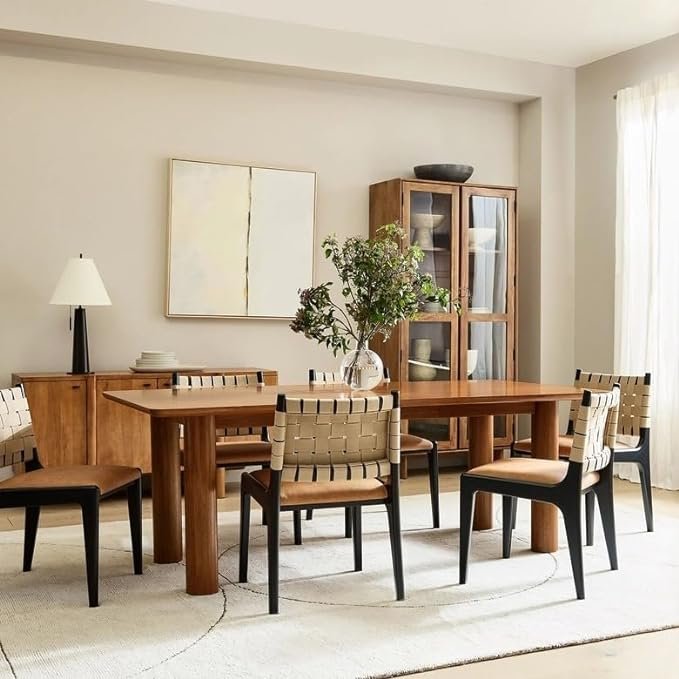 6 Seater Dining Table with 6 Chairs