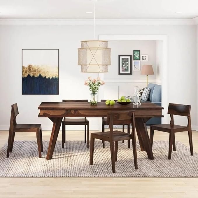 6 Seater Dining Table with 6 Chairs