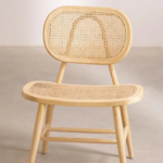 Noziya Sheesham Wooden, Ratan Dining Chair for Living Room, Hotel & Home