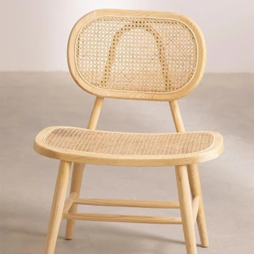 Noziya Sheesham Wooden, Ratan Dining Chair for Living Room, Hotel & Home