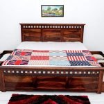 King Size Bed With 4 Srorage Drawers