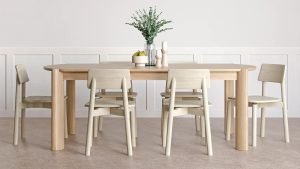 Noziya 6 Seater dining table set