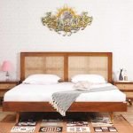 Rattan king size Bed