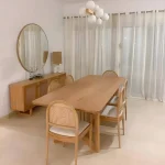 Wooden 6 Seater Dining Table