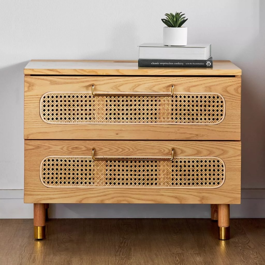 Rattan Chest Of drawer