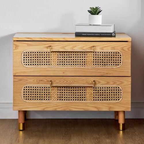 Rattan Chest Of drawer