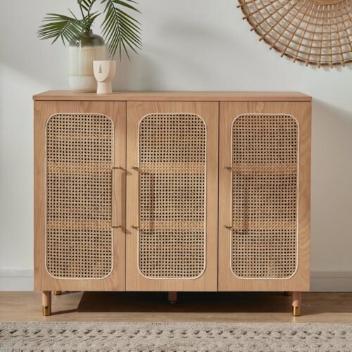 Rattan Storage cabinet