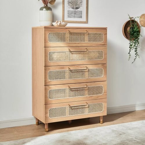 Rattan Chest Of Drawers