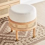 Rattan Dressing Stool