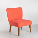Noziya Furniture Mango Wood Accent Chair For Luxury Living Room
