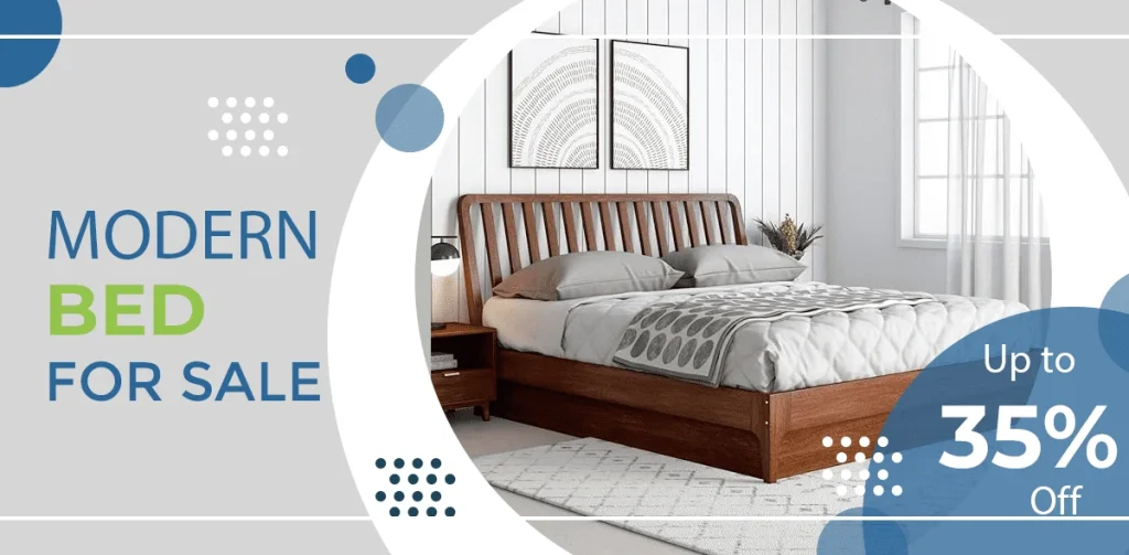 bed banner showing 35% off offer