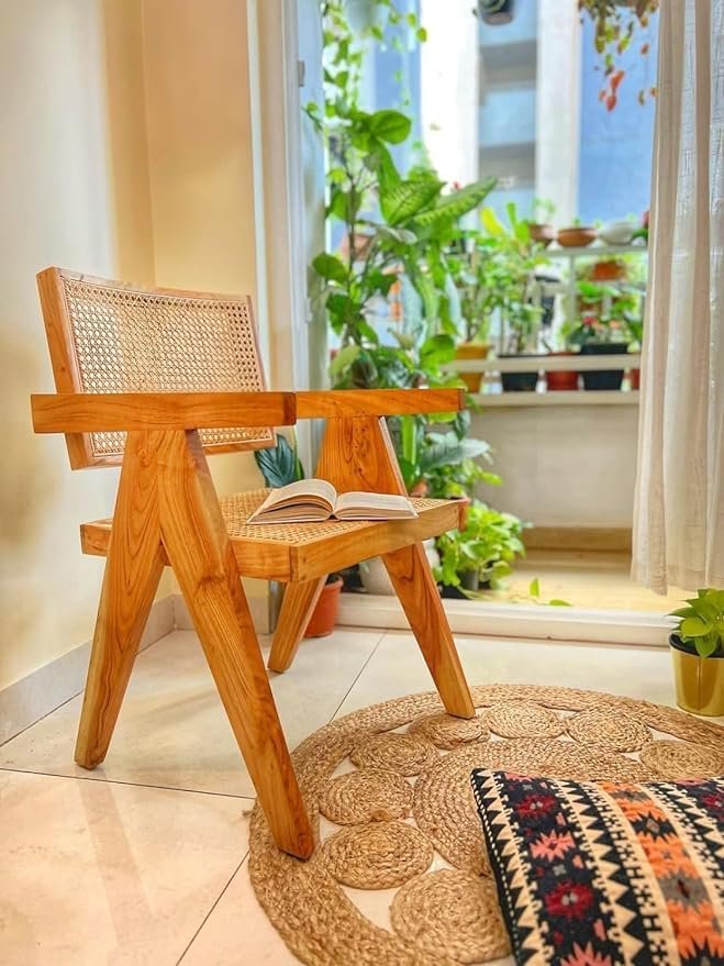 Cane Armchair Kangaroo Chairs